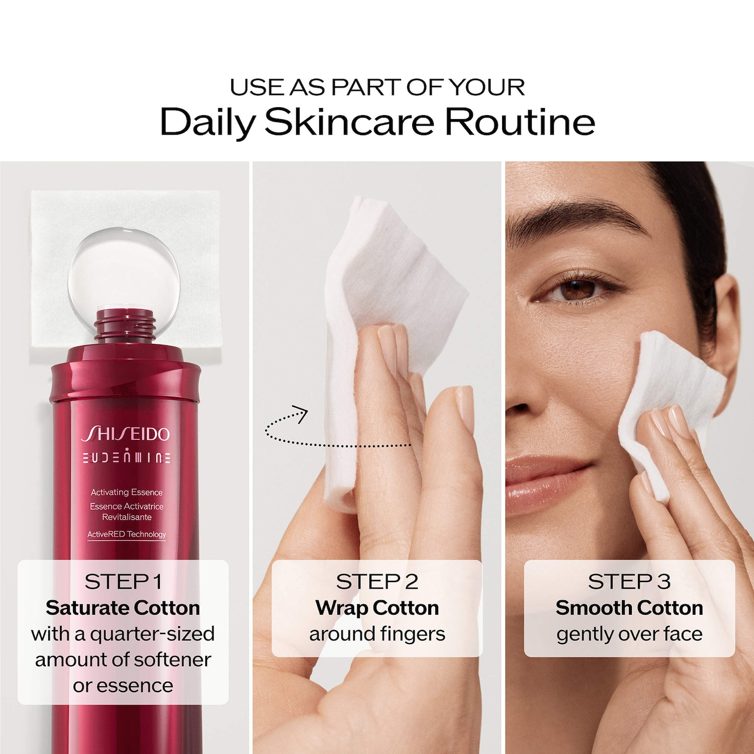 SHISEIDO サンプル 24パウチ Facial Cotton - Shiseido | Sephora