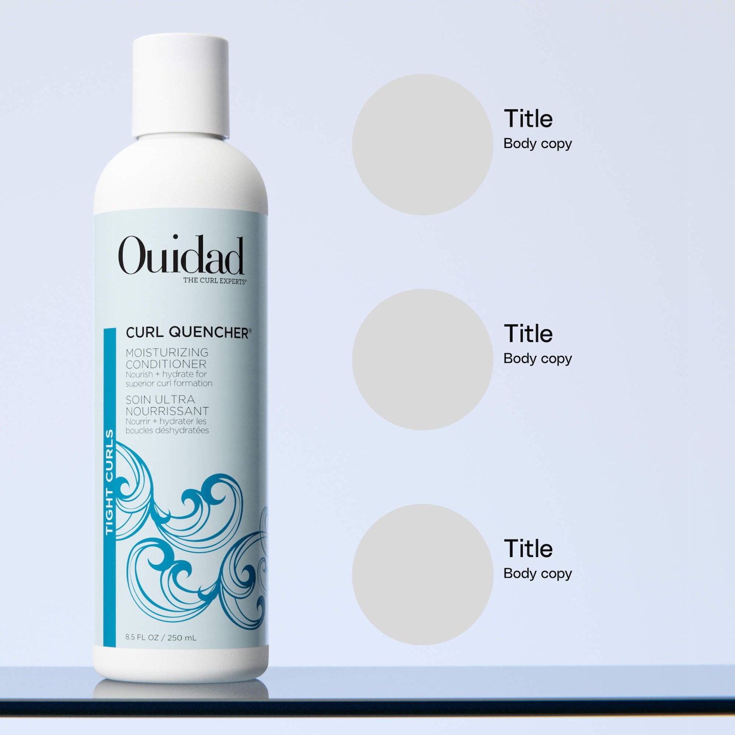 Curl Quencher Hydrating Conditioner for Curly, Coily Hair - Ouidad