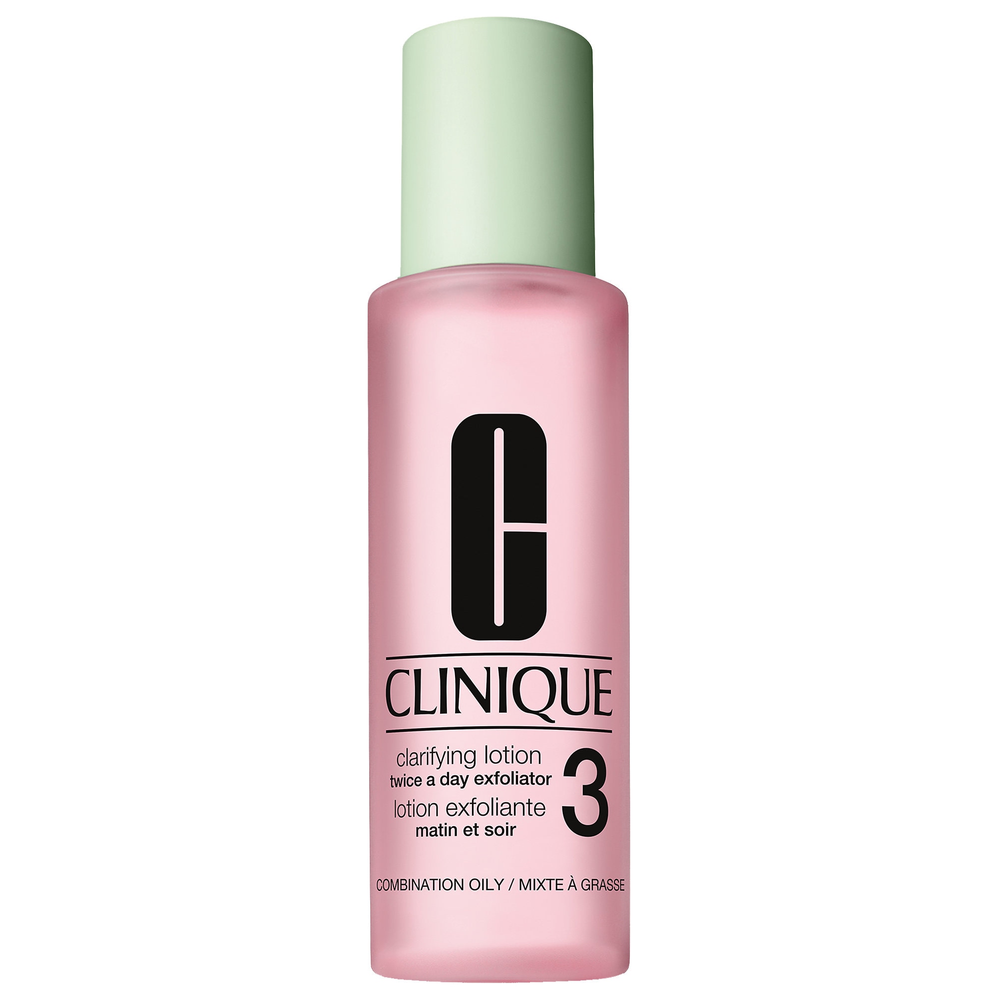 CLINIQUE Clarifying Face Lotion 3 Toner for Gentle Exfoliation of Combination Oily Skin oz/ mL