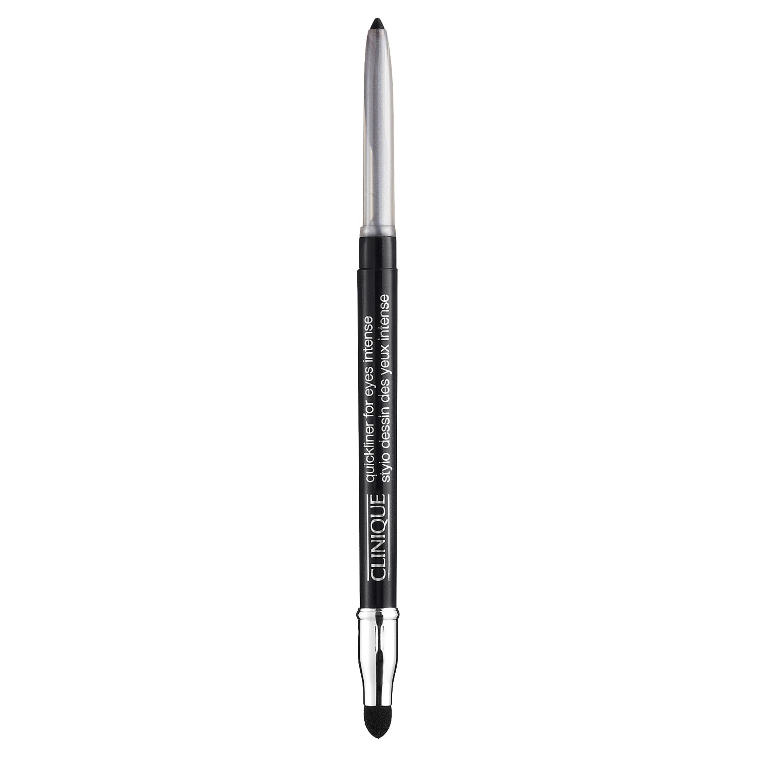 thumbnail image 2 of Clinique Quickliner For Eyes Intense – 01 Intense Black Gel Eyeliner, Travel Size (4-Pack) 2 of 3