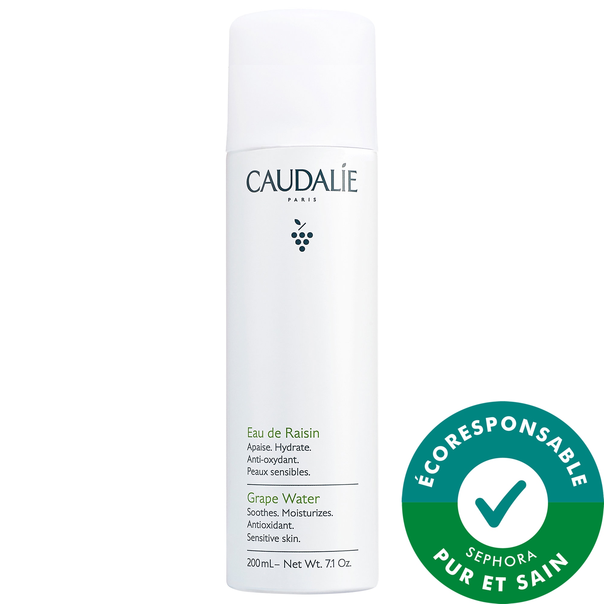 Caudalie Brume hydratante pour le visage Eau de raisin