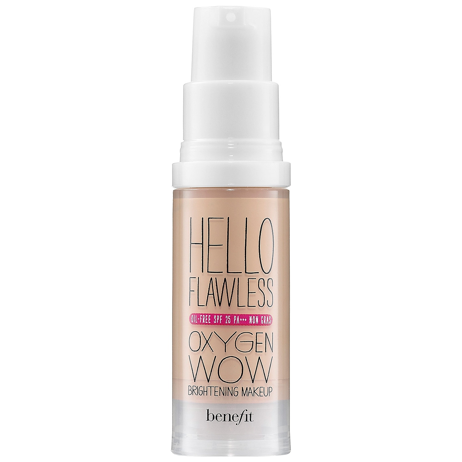 benefit foundation hello flawless oxygen