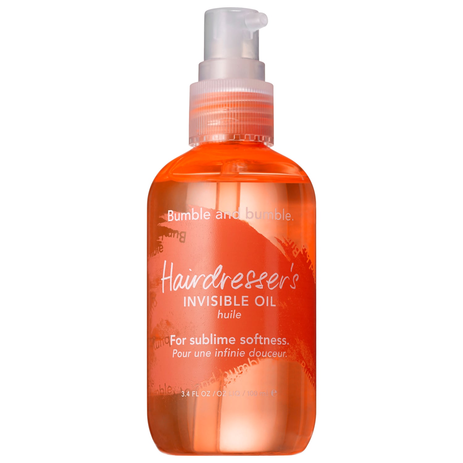 Масло для волос против пушистости Bumble and bumble Hairdresser's Invisible Oil