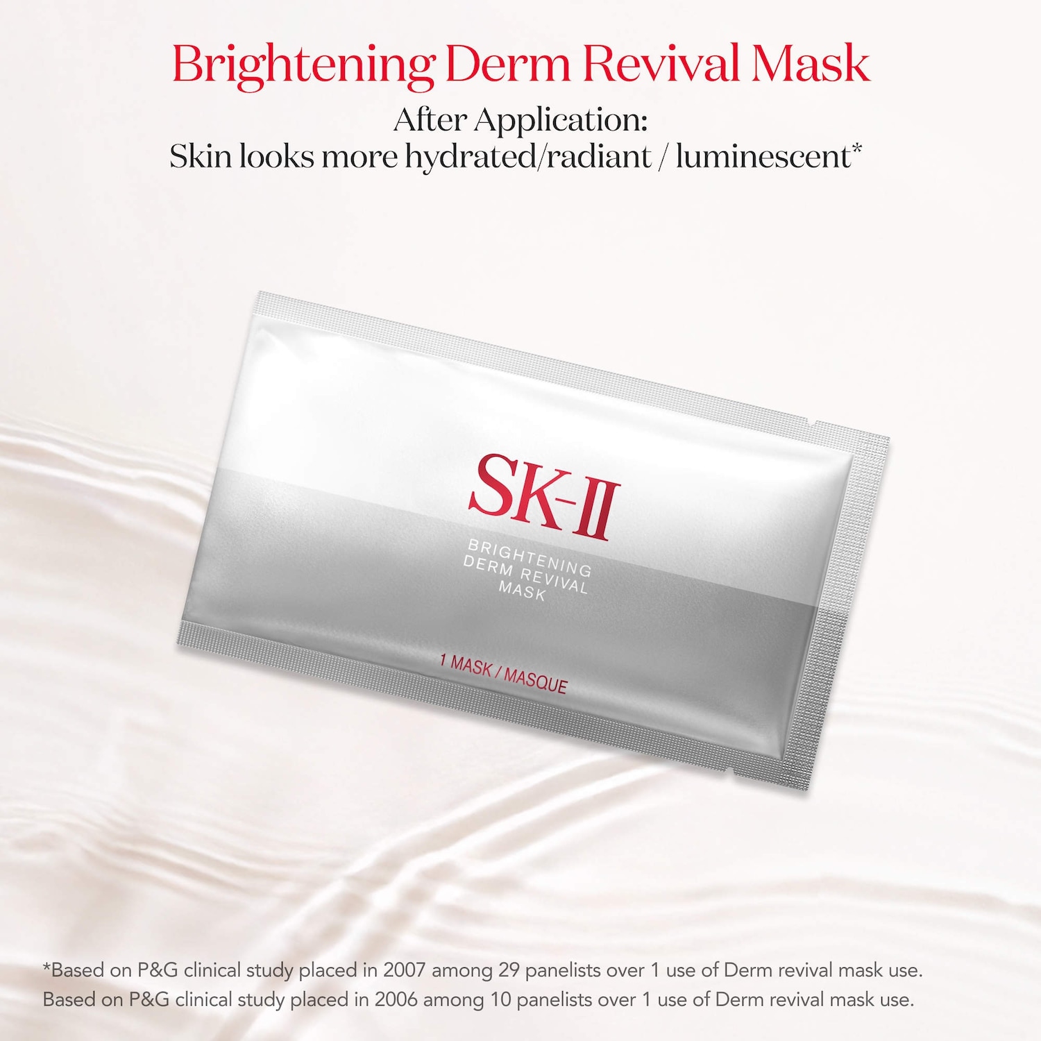 パック・フェイスマスク SK-II WHITENING SOURCE DERM-REVIVAL MASK Brightening Derm Revival Mask - SK-II | Sephora