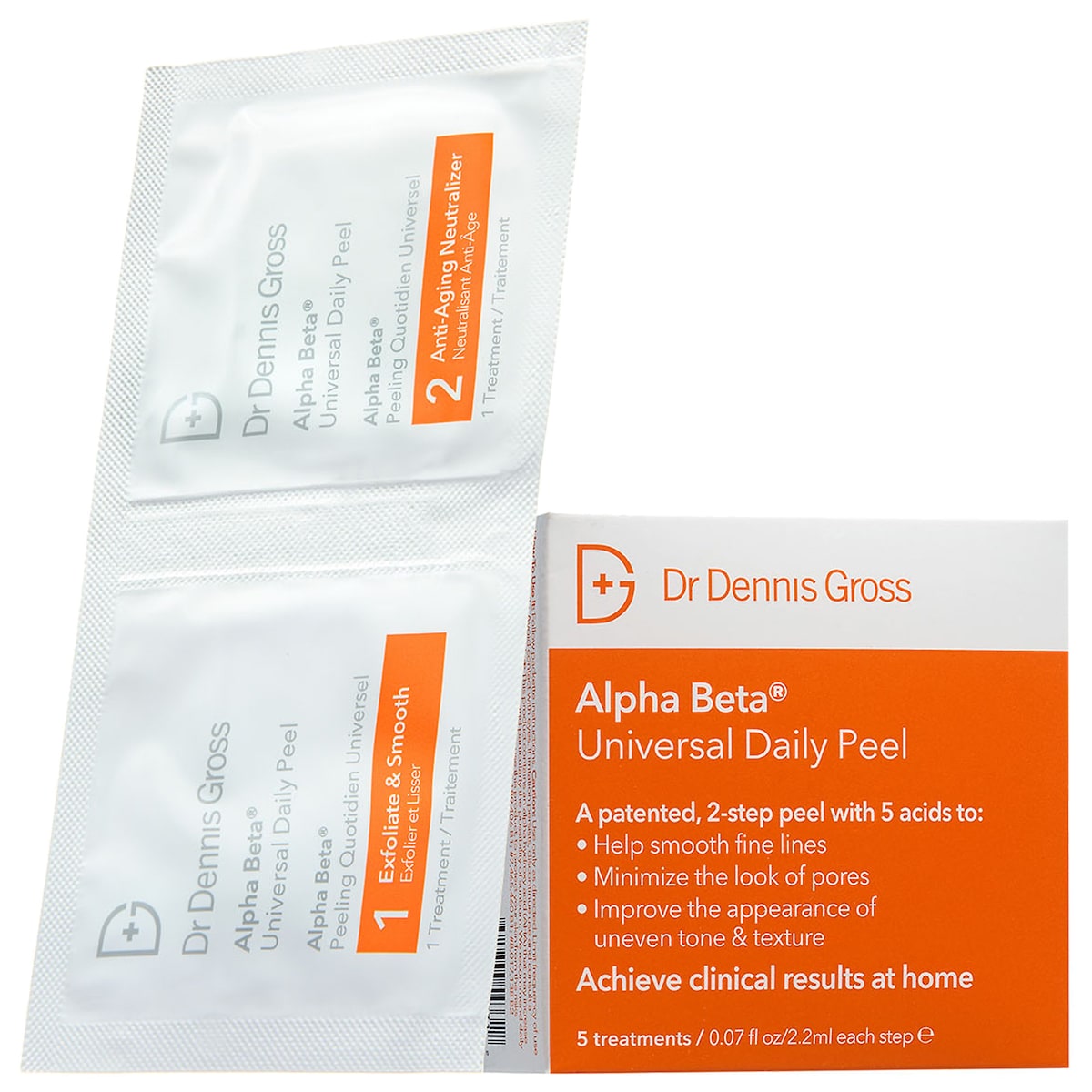 Dr. Dennis Gross Skincare Mini Alpha Beta Universal Daily Peel Pads
