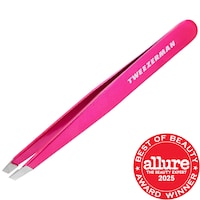 TWEEZERMAN - Pink Perfection Slant Tweezer