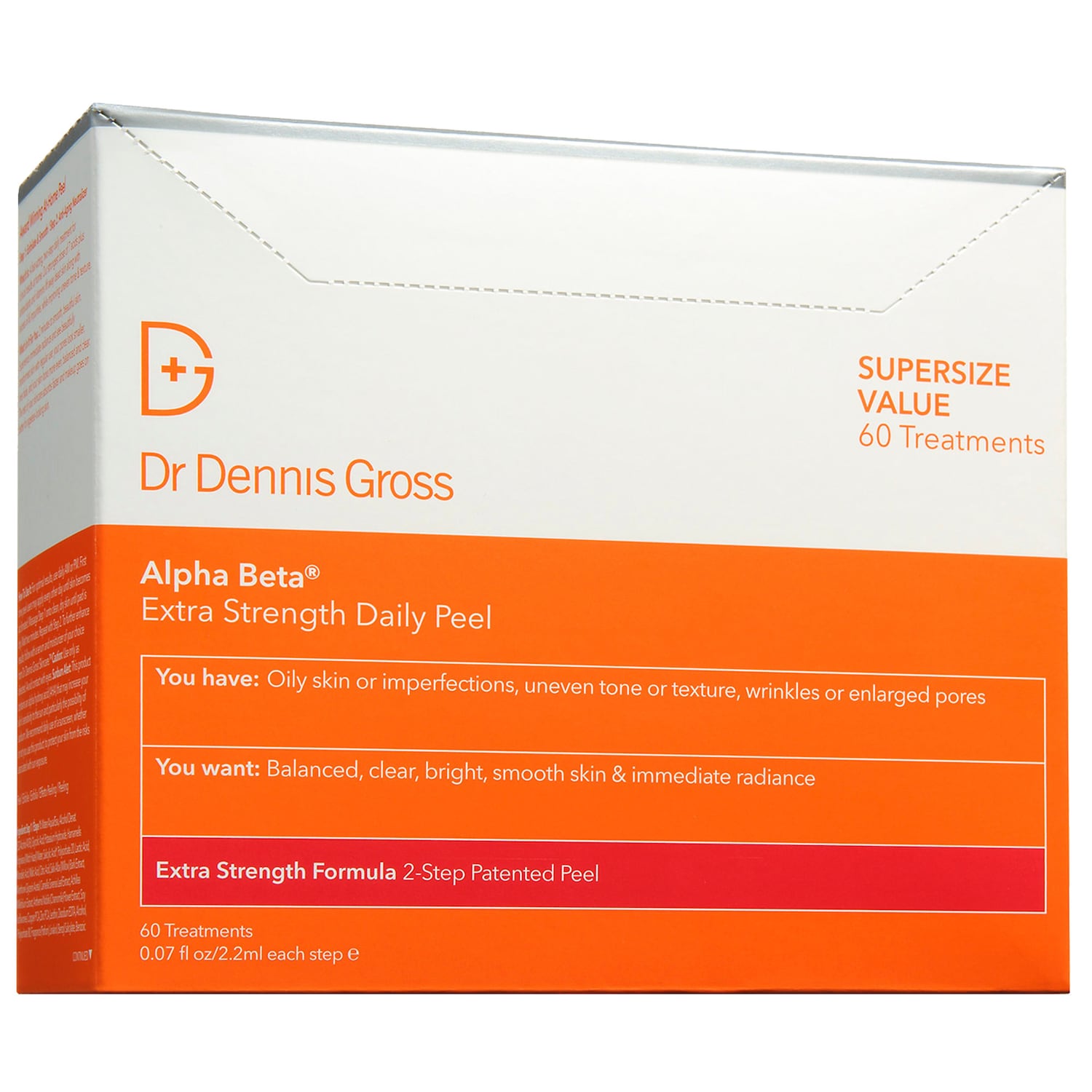 Отшелушивающие пилинг-пэды Dr. Dennis Gross Skincare Alpha Beta Extra Strength с AHA/BHA