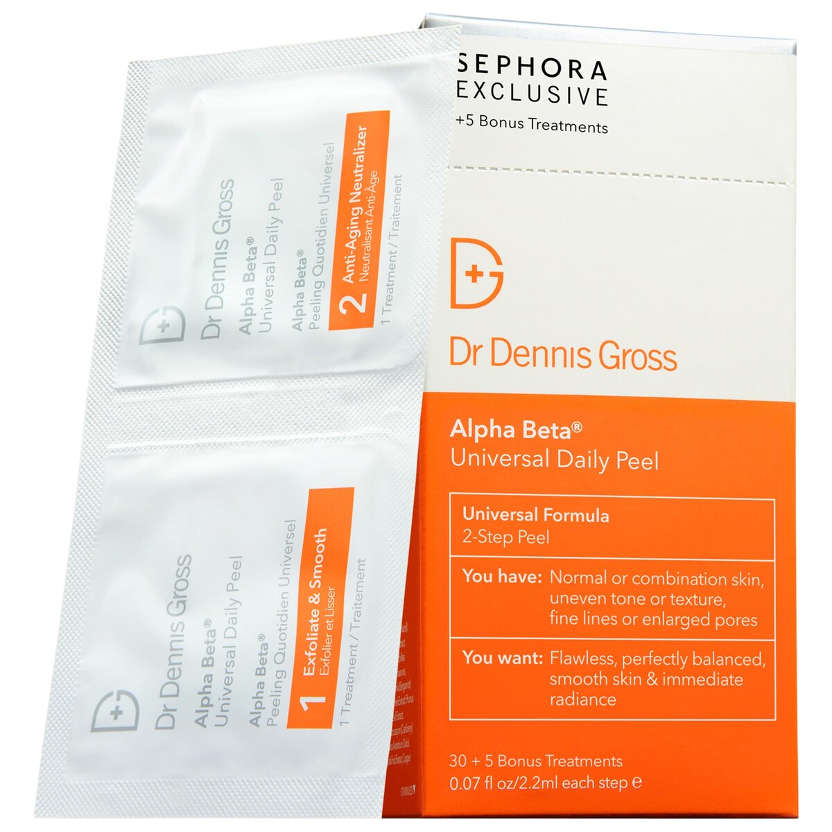 Dr. Dennis Gross Skincare Alpha Beta Universal Daily Peel Pads