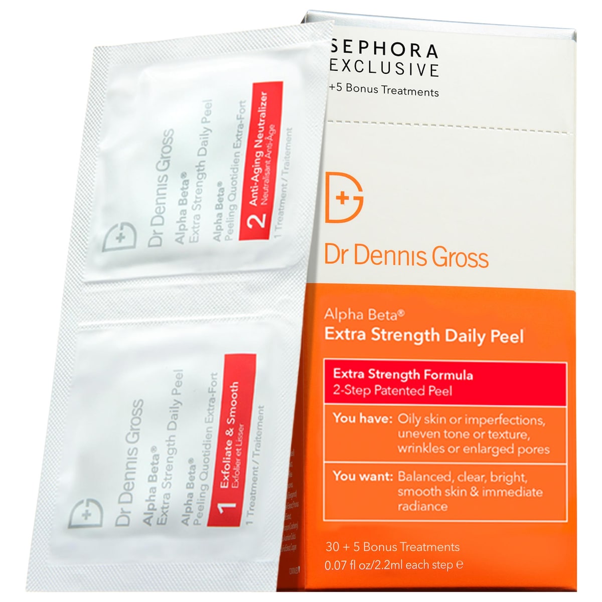 Dr. Dennis Gross Skincare Alpha Beta Extra Strength Daily Peel Pads