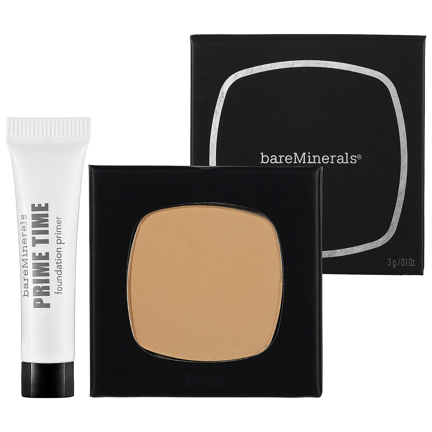 Prime Time Foundation Primer and READY Foundation SPF 20 Light