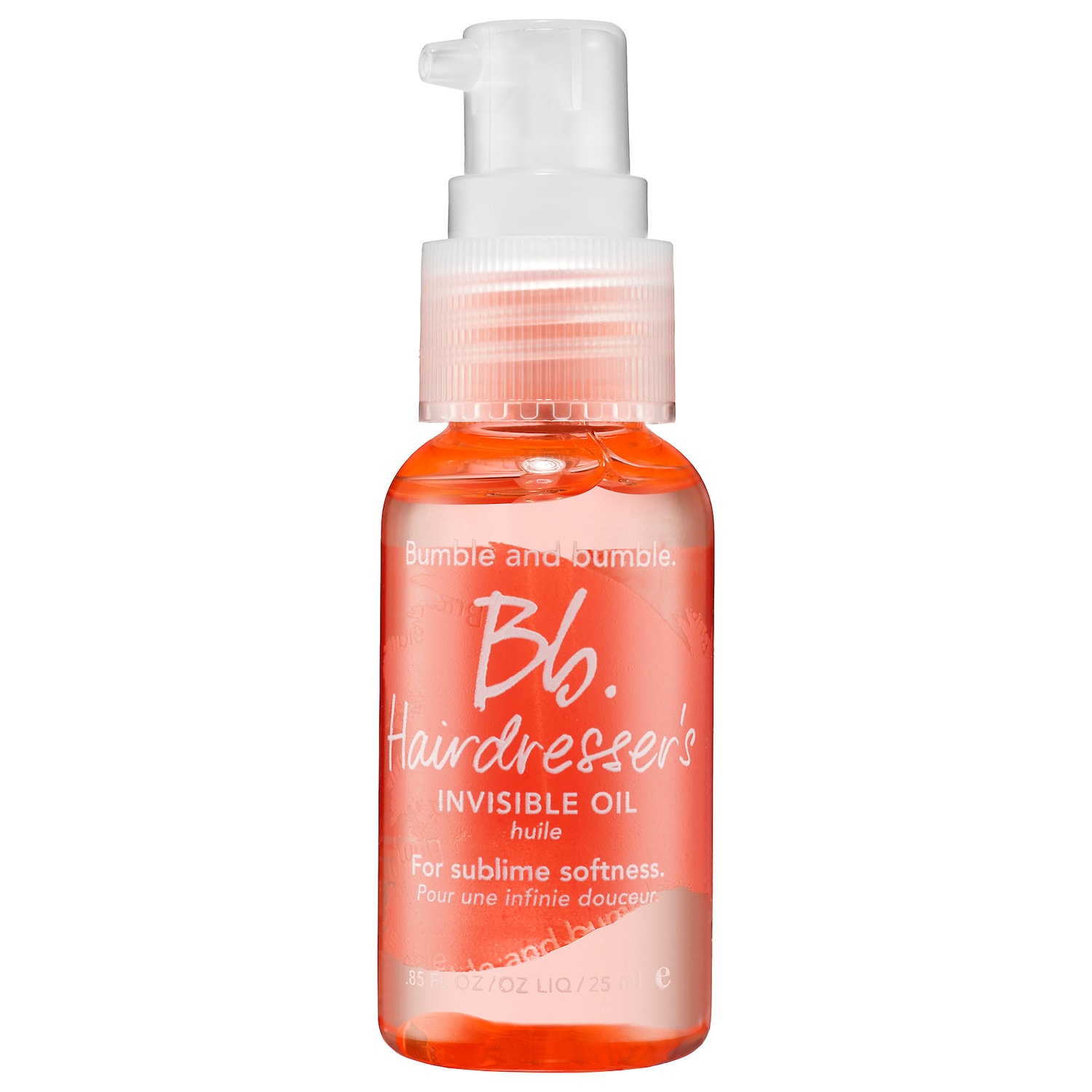 Мини-масло для волос Bumble and bumble Hairdresser's Invisible Oil против пушистости — фото 1