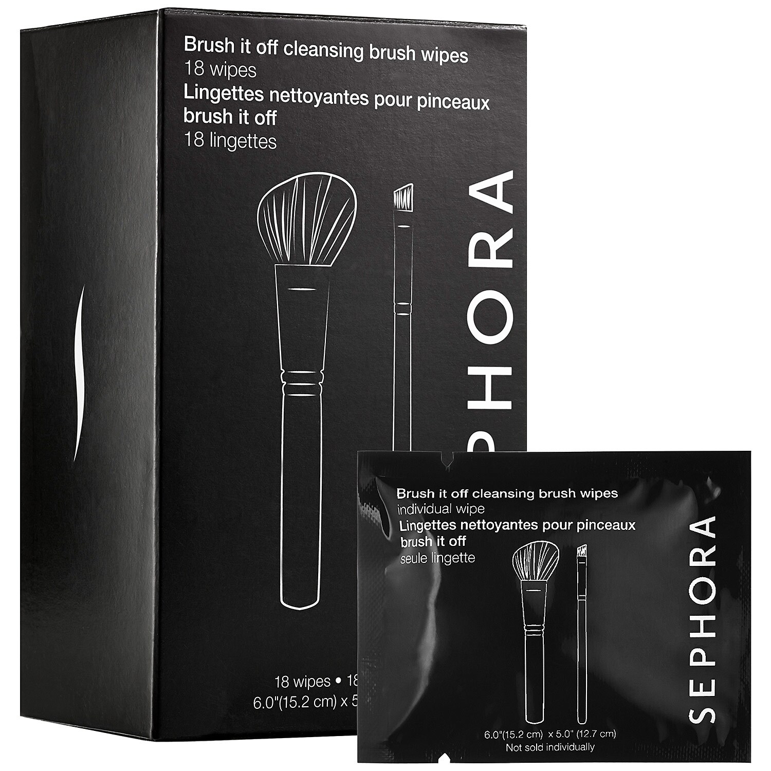 Sephora Brush It Off Cleansing Brush Wipe