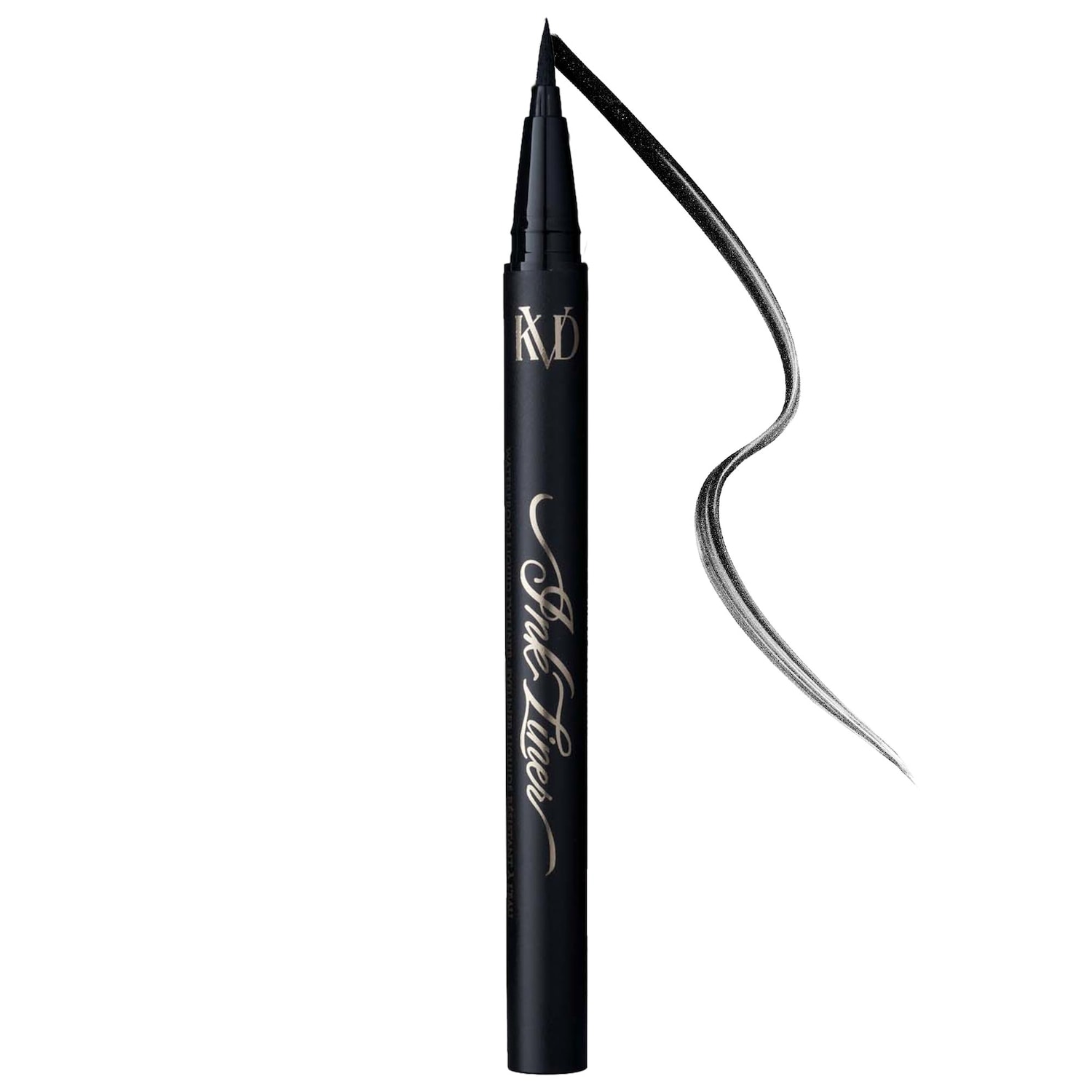 Водостойкая жидкая подводка с фетровым кончиком KVD Beauty Ink Liner — фото 1