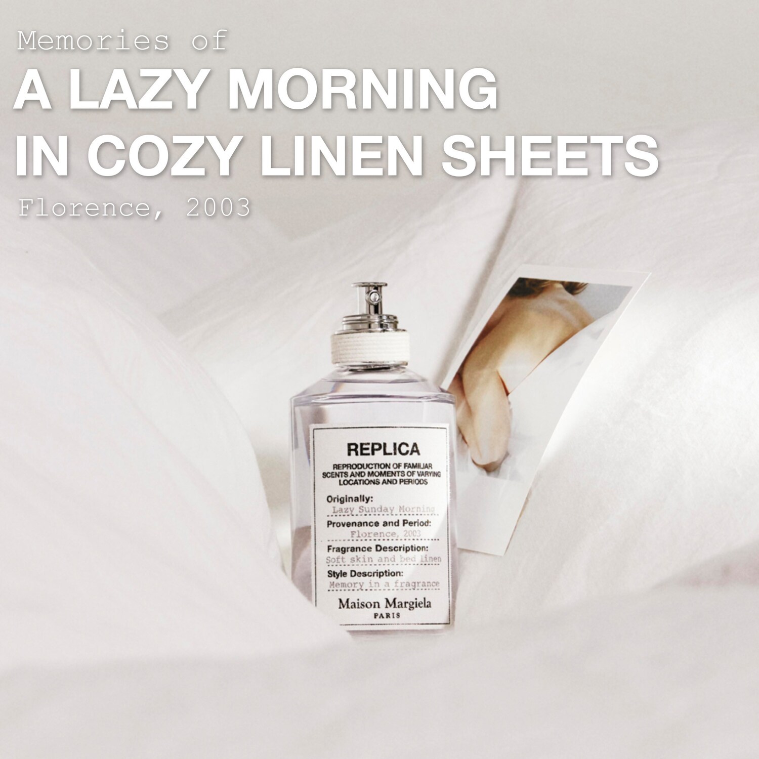 REPLICA　 Lazy Sunday Morning メゾンマルジェラ REPLICA Lazy Sunday Morning EDT Perfume | Maison Margiela