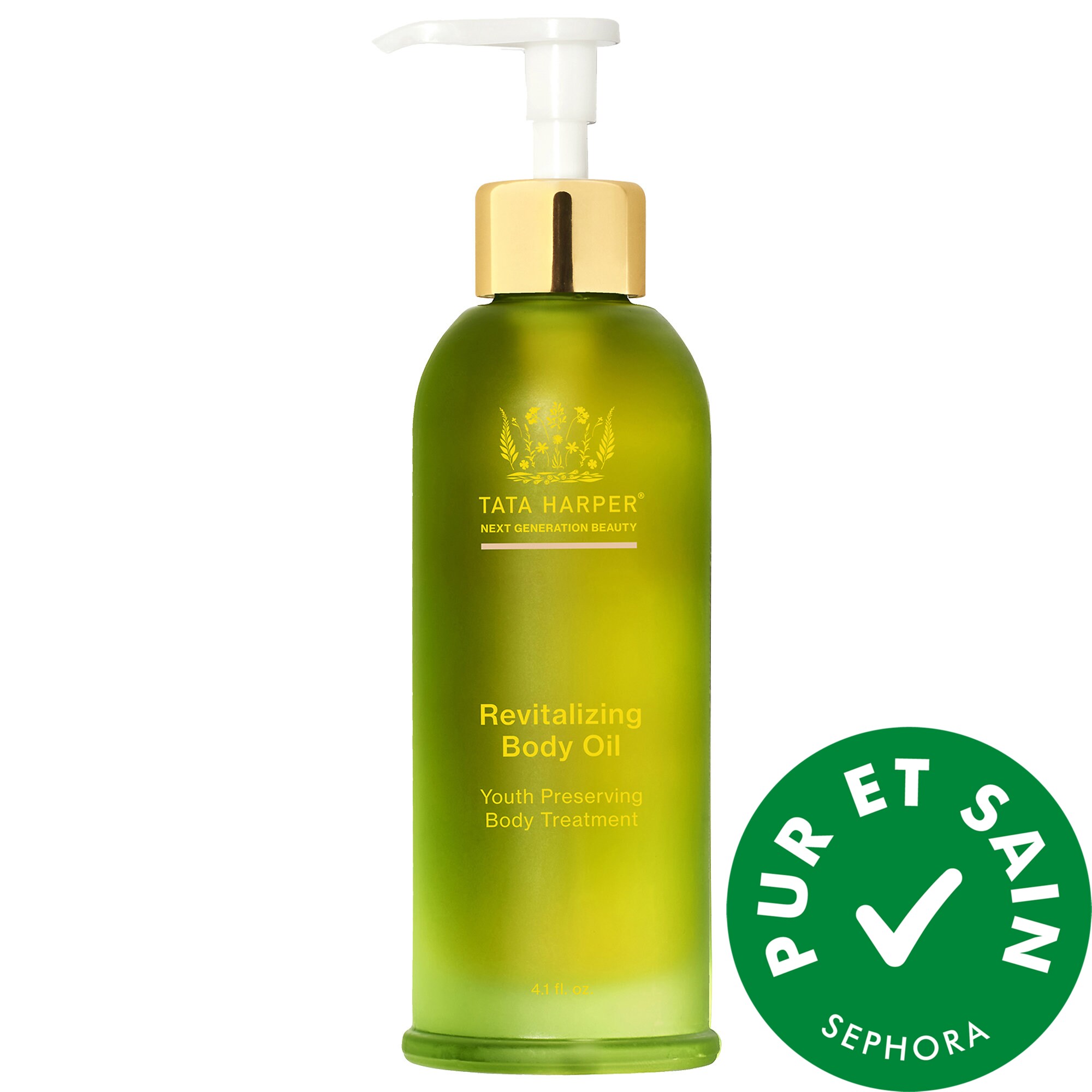 Tata Harper Huile pour le corps antiâge revitalisante 4.1 oz/ 125 mL