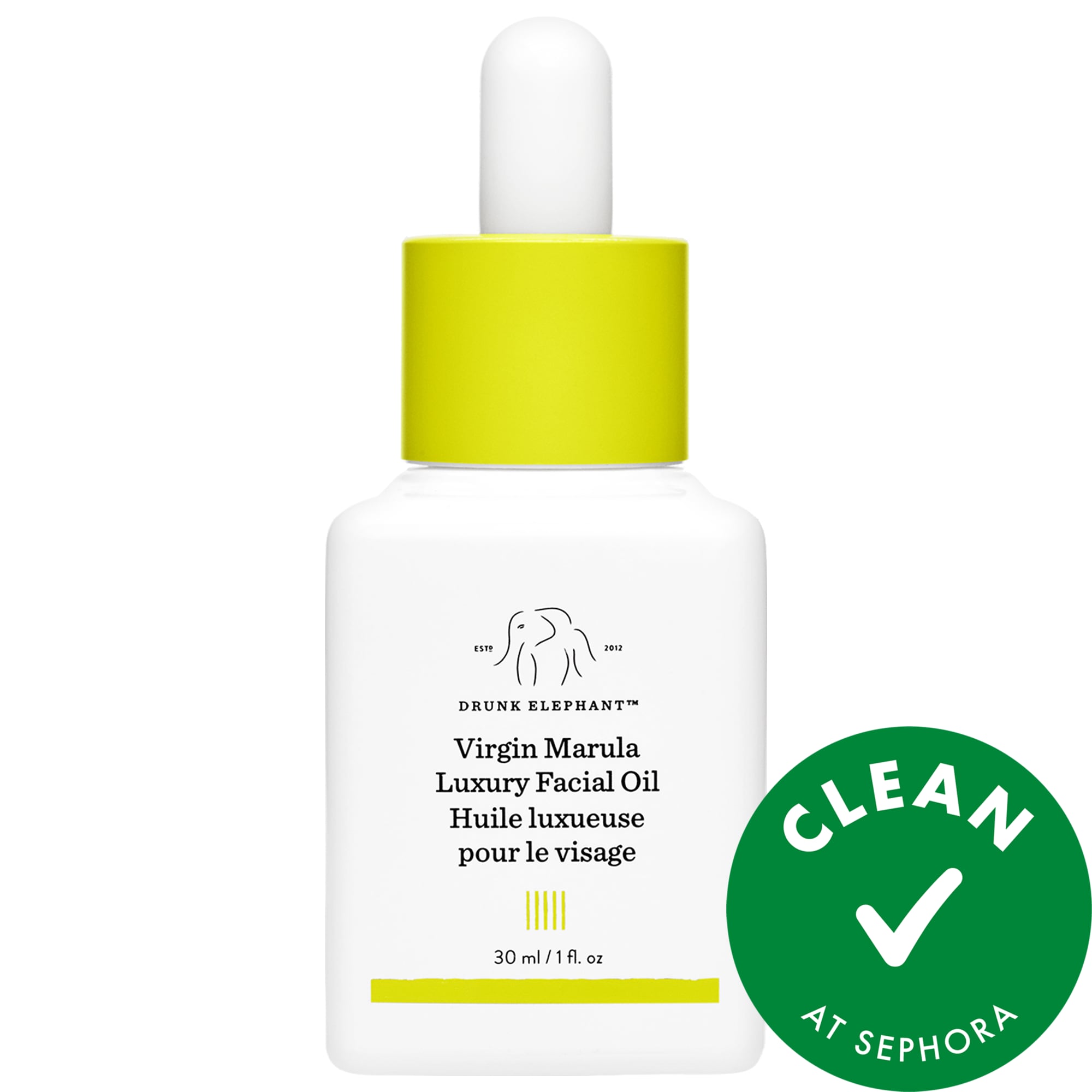 Drunk Elephant Virgin Marula Luxury Face Oil 1 oz/ 30 mL