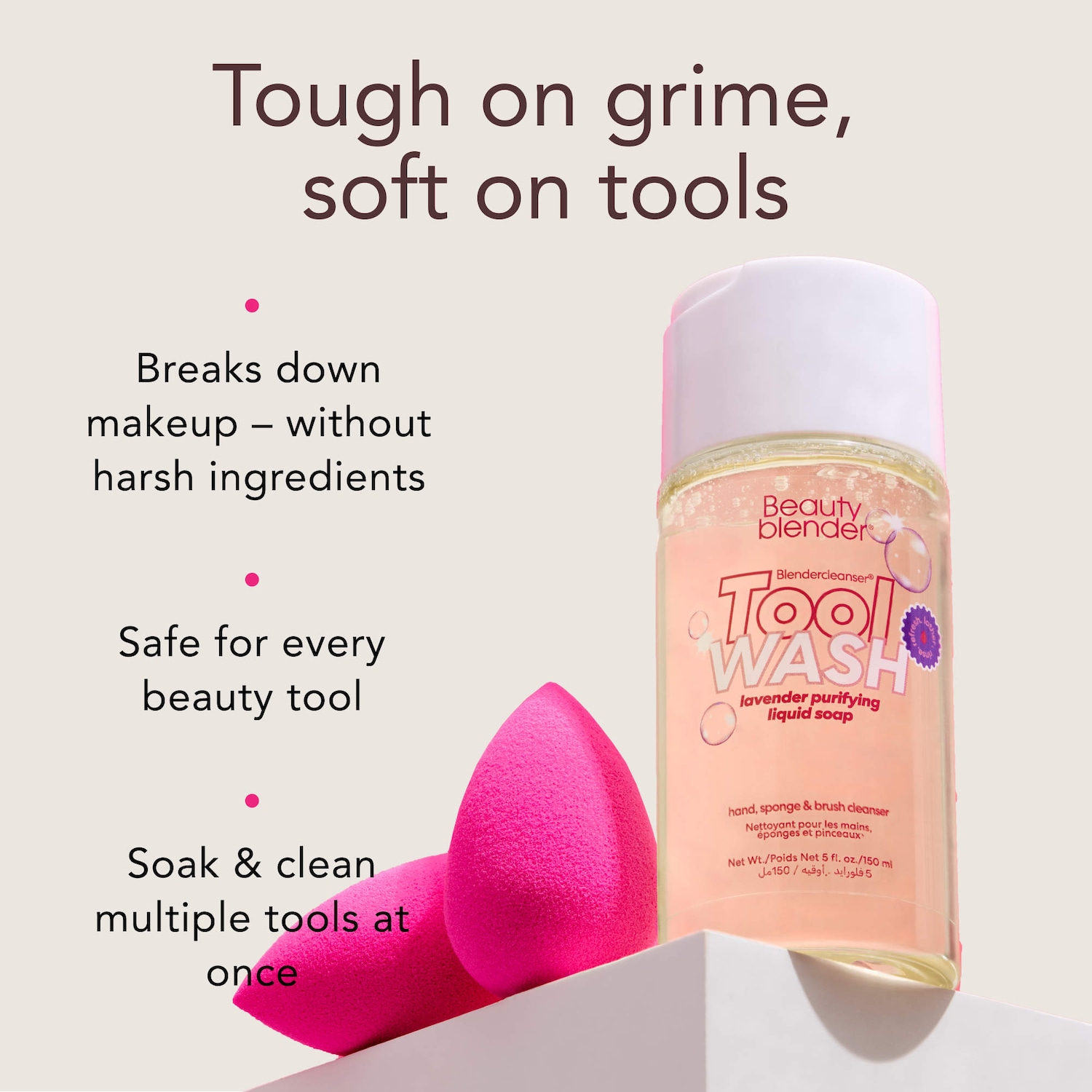 Blendercleanser® Tool Wash Lavender Liquid Soap