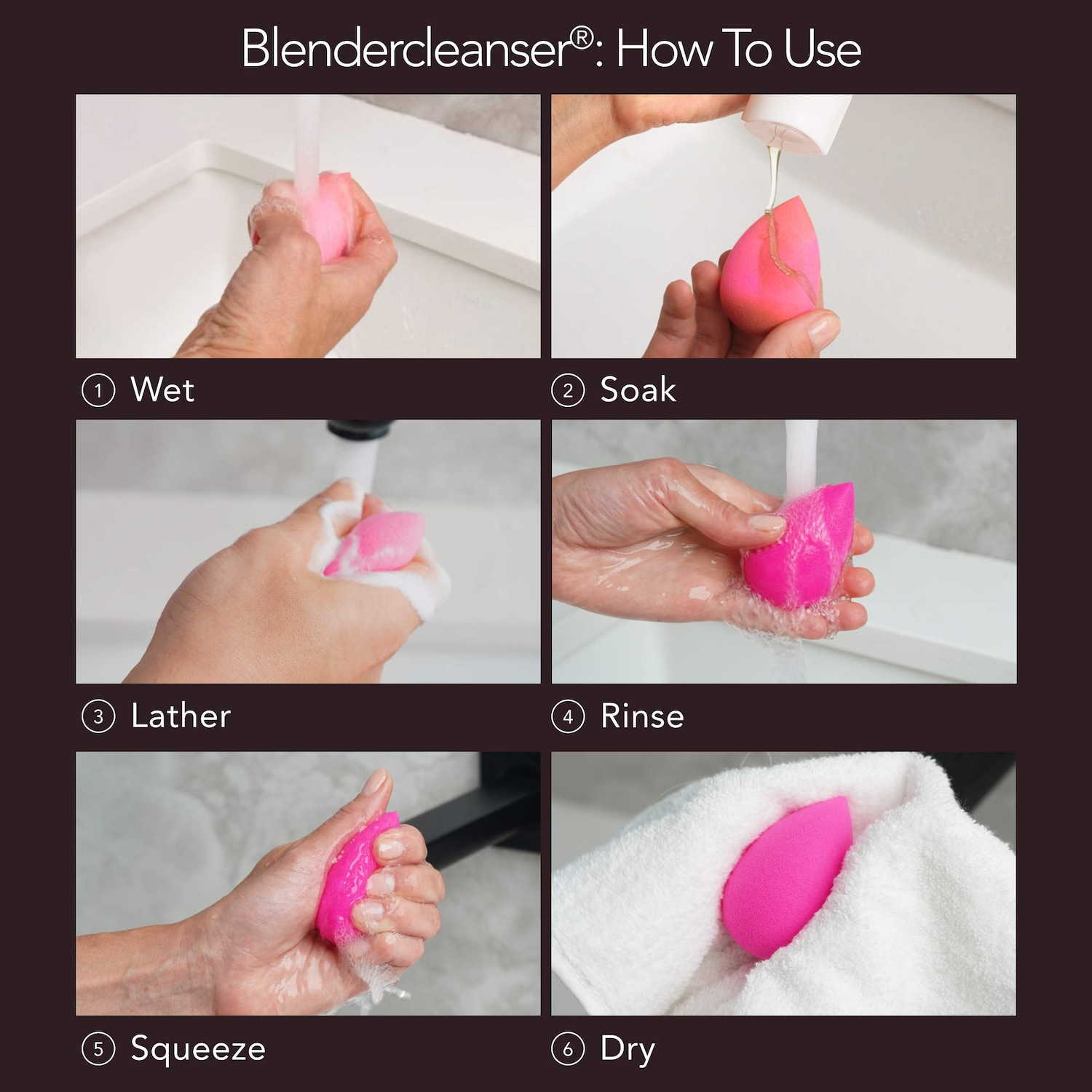 Blendercleanser® Tool Wash Lavender Liquid Soap