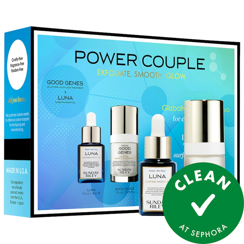Power Couple Advanced Retinol and Lactic Acid Duo