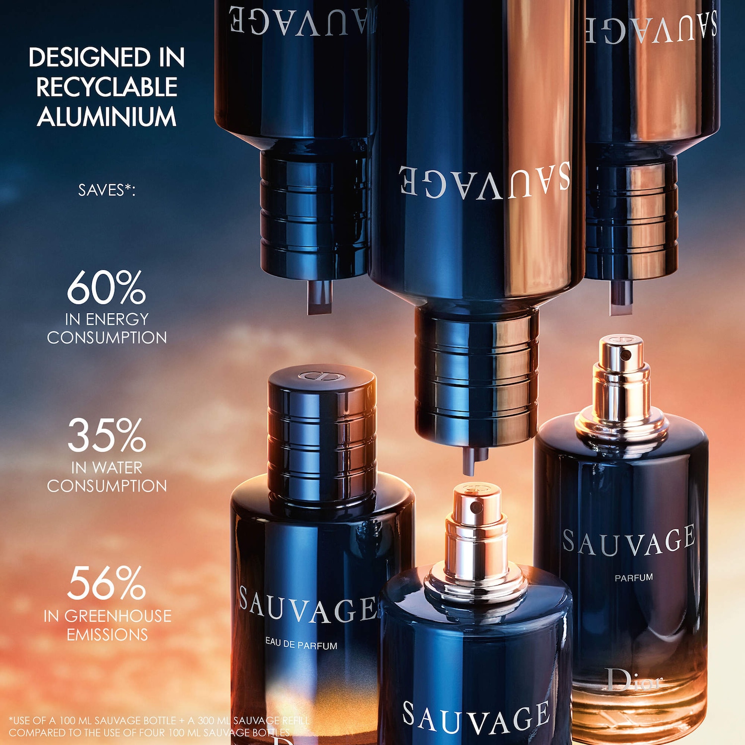 Dior SAUVAGE PARFUM 100ml サンプル付き Sauvage Parfum Set - Limited Edition | Dior CA