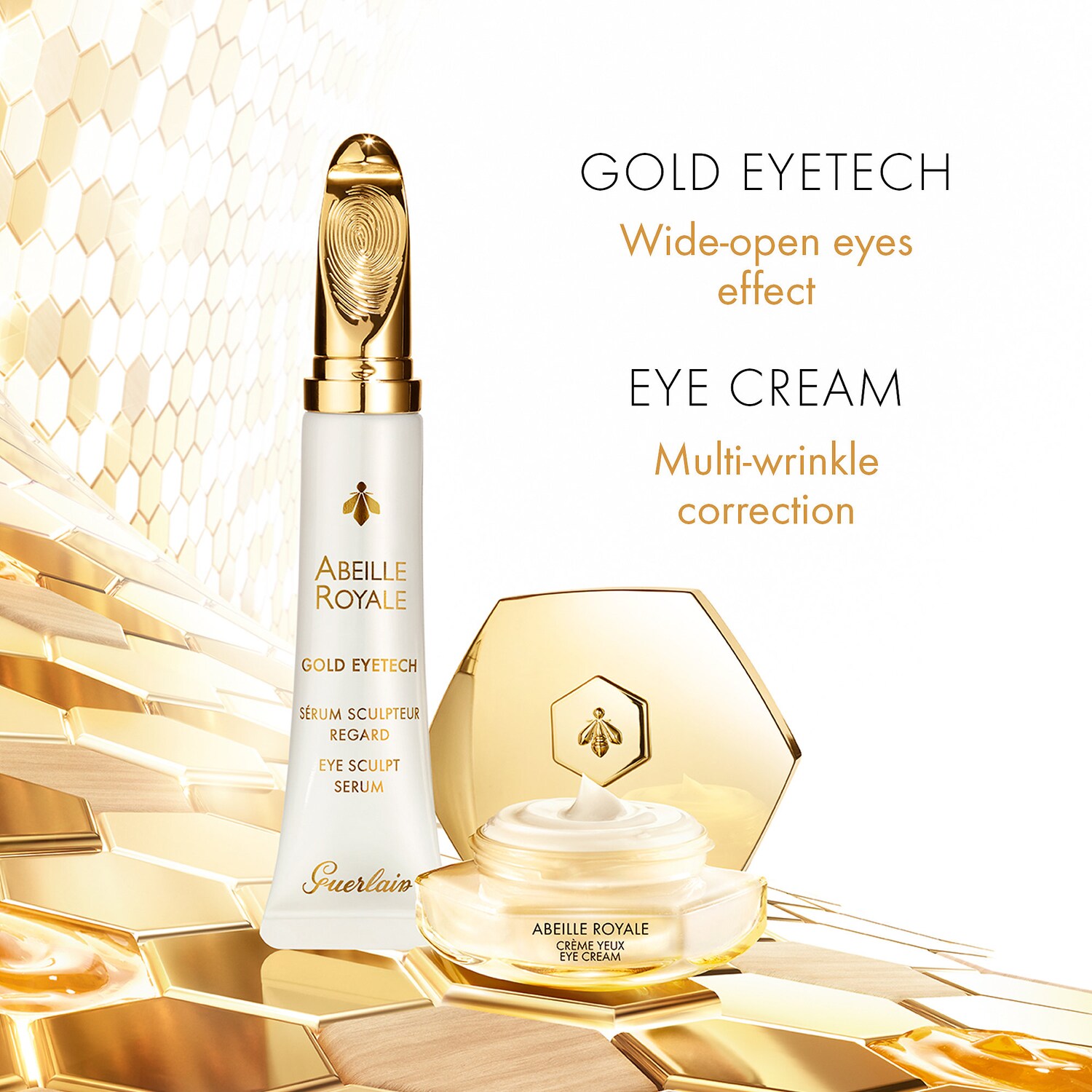 guerlain abeille royale gold eyetech