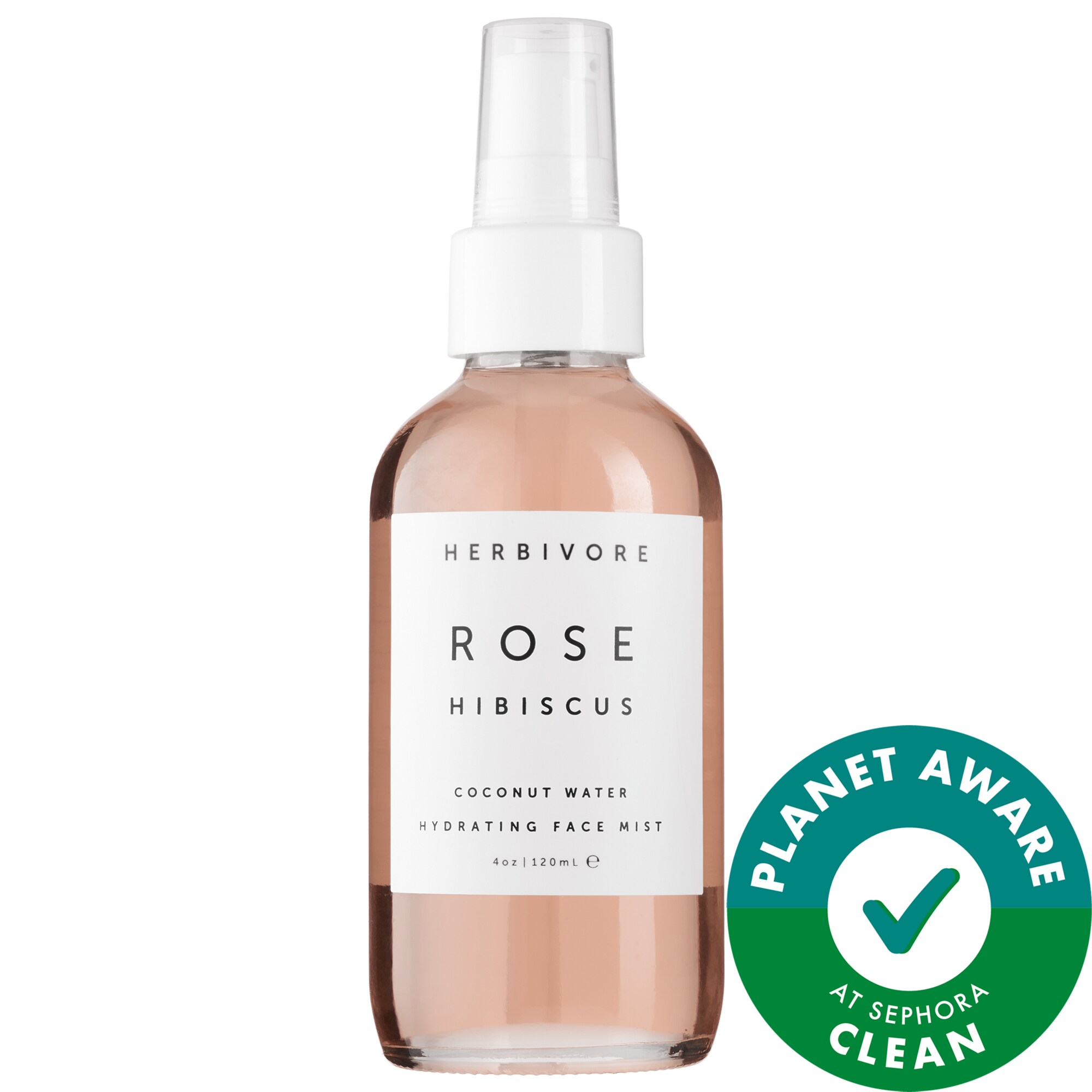 Thumbnail of Herbivore Rose Hibiscus Coconut Water Hydrating Face Mist 4 oz/ 118 mL