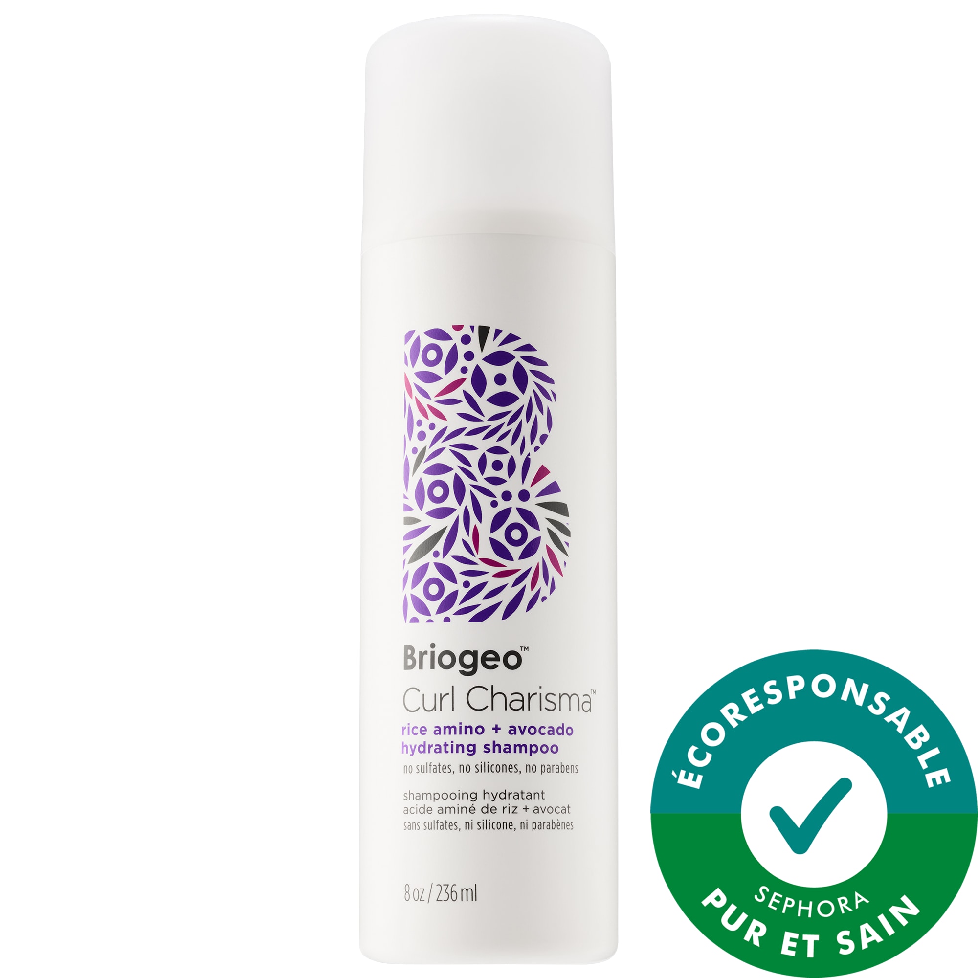 Briogeo Shampoing hydratant boucles acide aminé de riz + avocat Curl Charisma™ oz/ mL