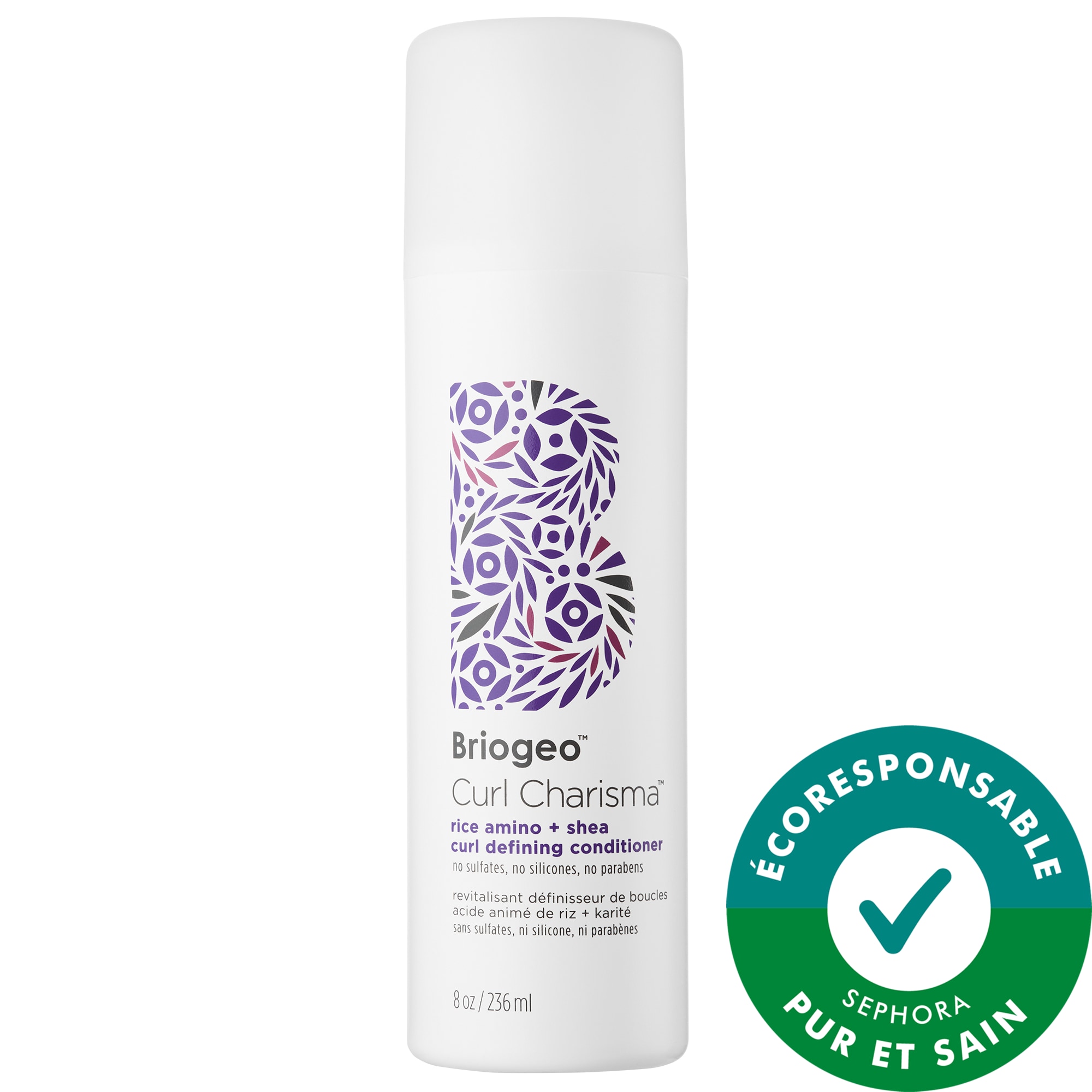 Briogeo Revitalisant définisseur de boucles acide aminé de riz + karité Curl Charisma™ 8 oz/ 237 mL