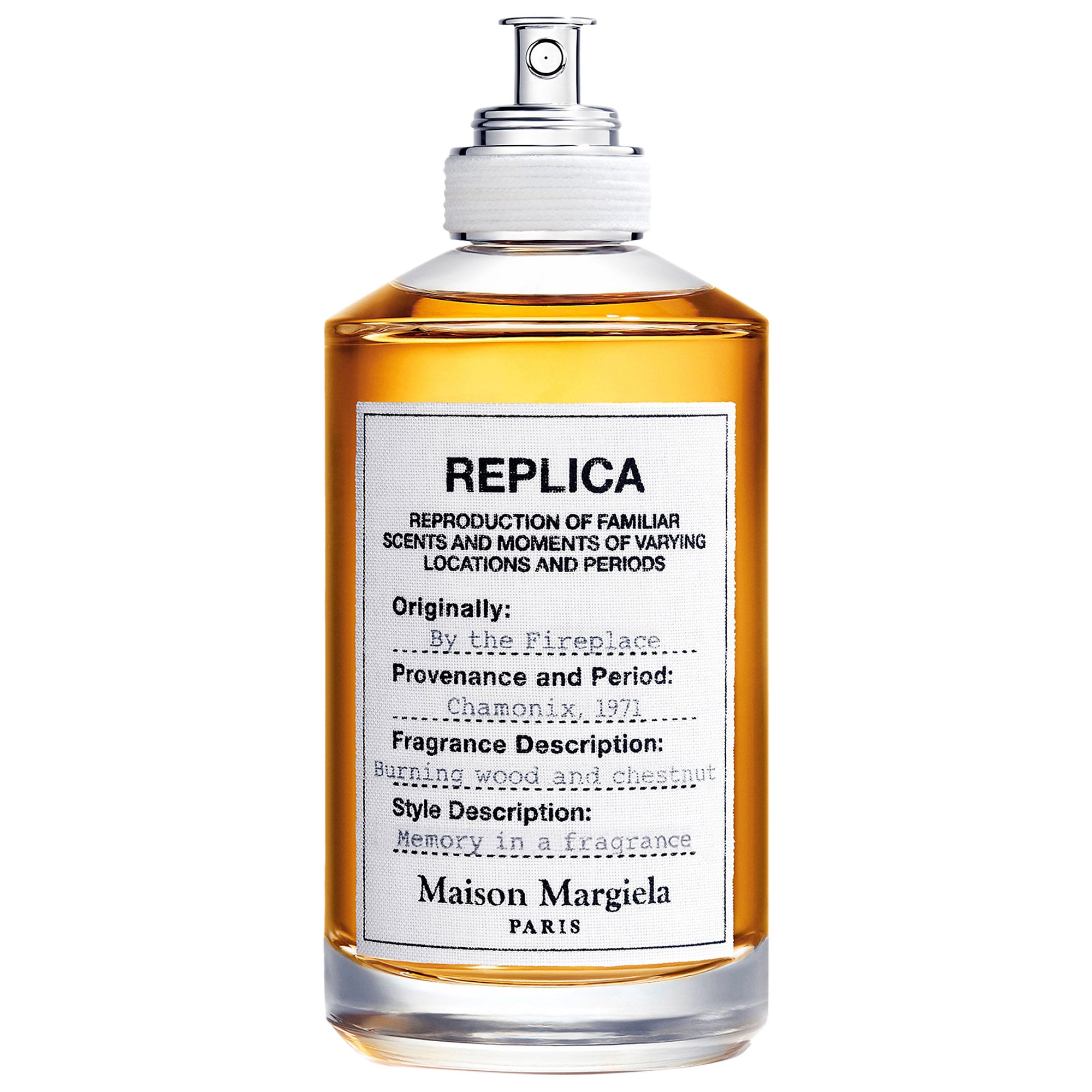 Maison Margiela ‘REPLICA' By the Fireplace Eau de Toilette with Chestnut, Vanilla, and Clove Oil oz/ mL