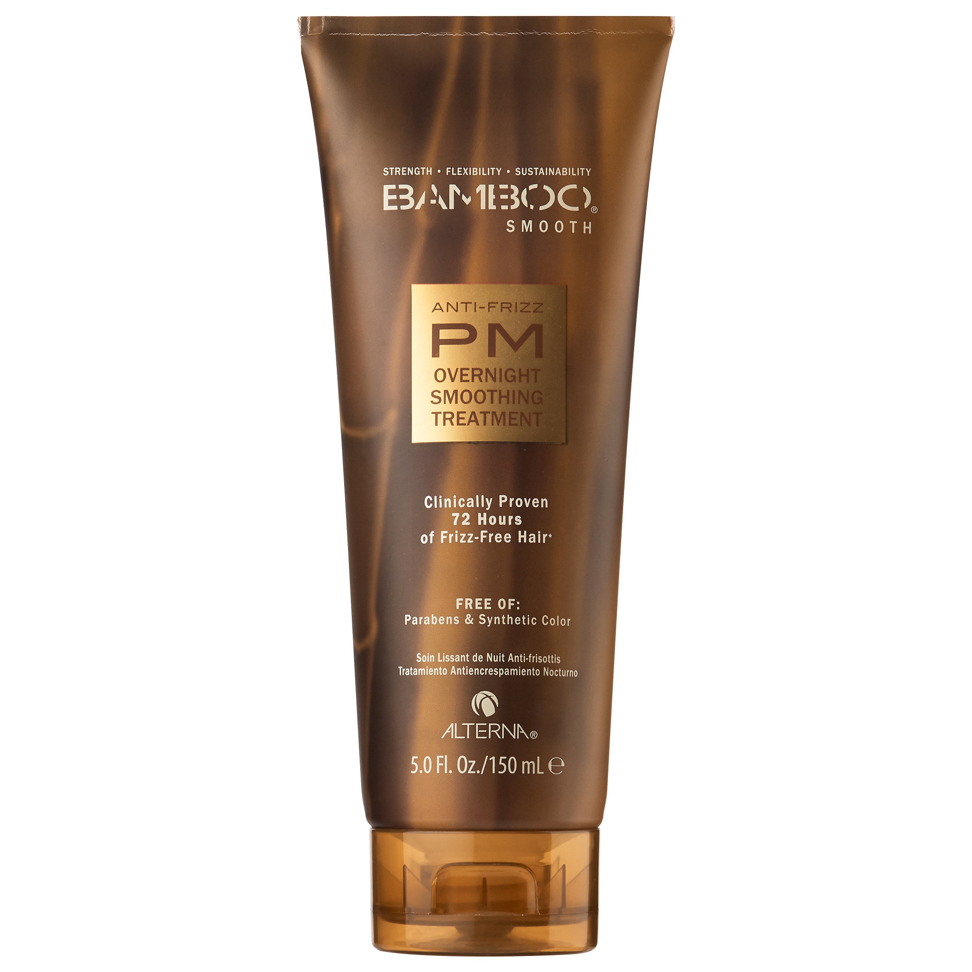 Bamboo Smooth Pm Anti Frizz Overnight Smoothing Treatment Alterna Haircare Sephora