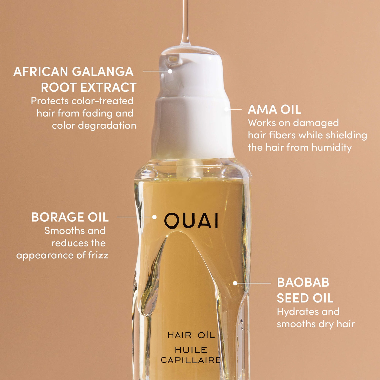 Hair Oil - OUAI | Sephora