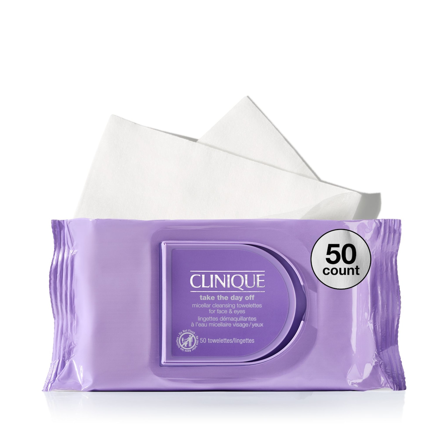 Take The Day Off™ Micellar Cleansing Makeup Remover Wipes for Face & Eyes