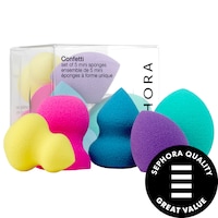 SEPHORA COLLECTION - Confetti Set of 5 Mini Sponges