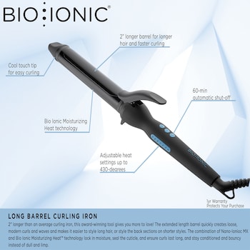 Long Barrel Styler Pro Curling Iron 1