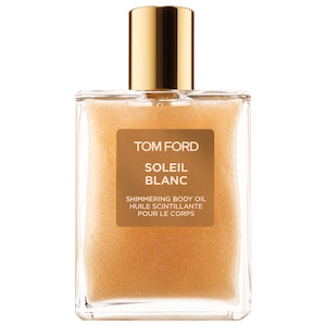 Aceite Corporal Brillante Soleil Blanc con Ámbar y Bergamota
