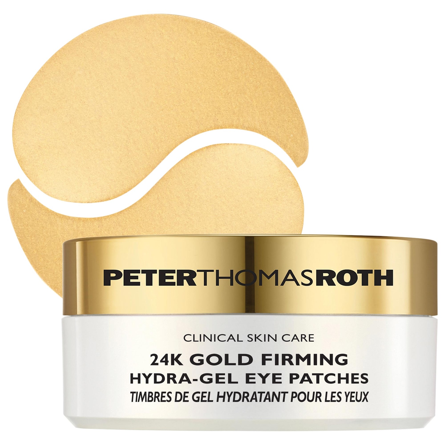 Гидрогелевые патчи для глаз Peter Thomas Roth 24K Gold от морщин и тёмных кругов — фото 1