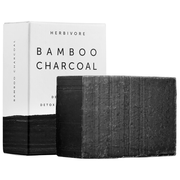 Bamboo Charcoal Detoxifying Soap Bar Herbivore Sephora