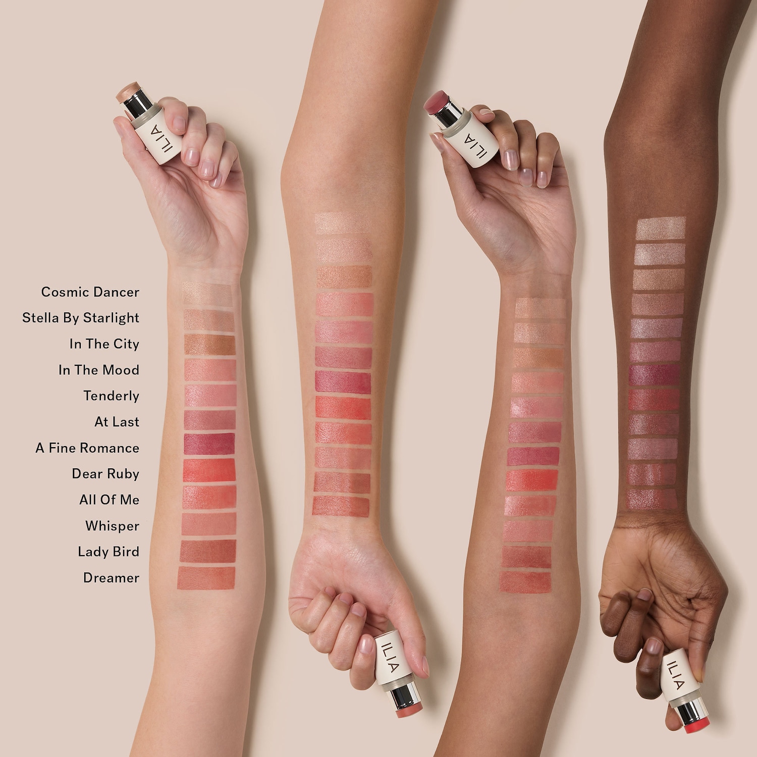 Мульти-стик ILIA Cream Blush + Highlighter + Lip Tint — фото 6