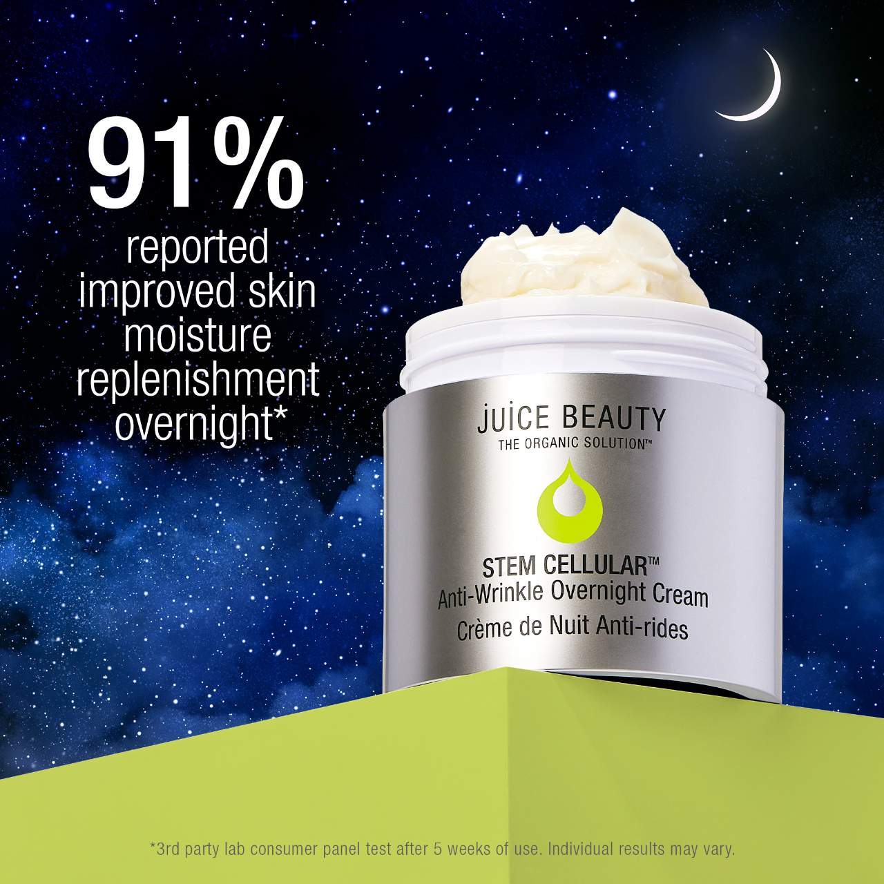 STEM CELLULAR™ Anti-Wrinkle Overnight Cream - Juice Beauty