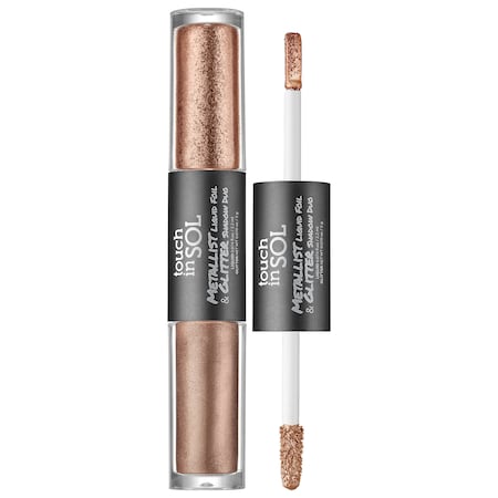 touch in sol metallist liquid foil & glitter eye shadow duo