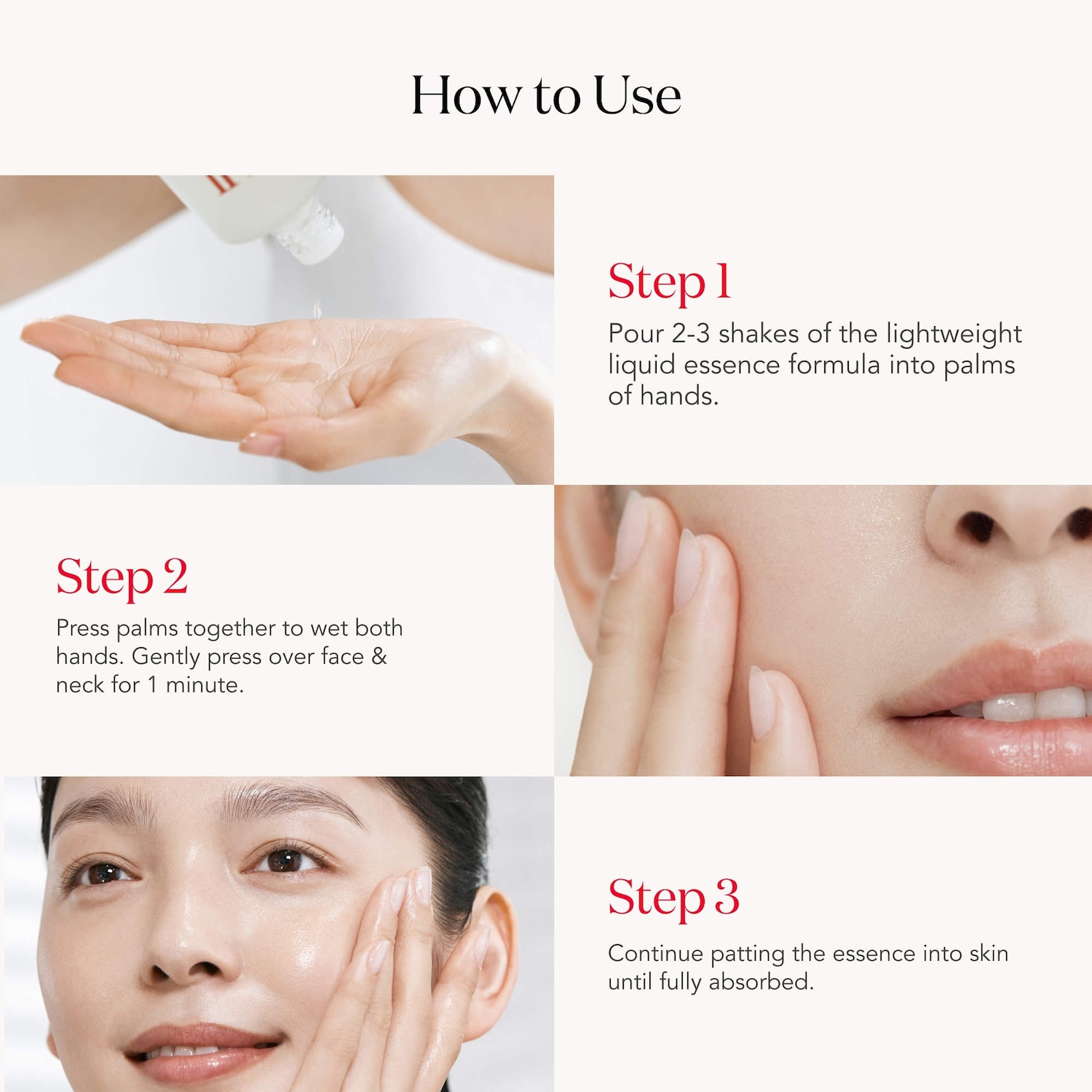 Soin antiâge du visage Essence avec antioxydants