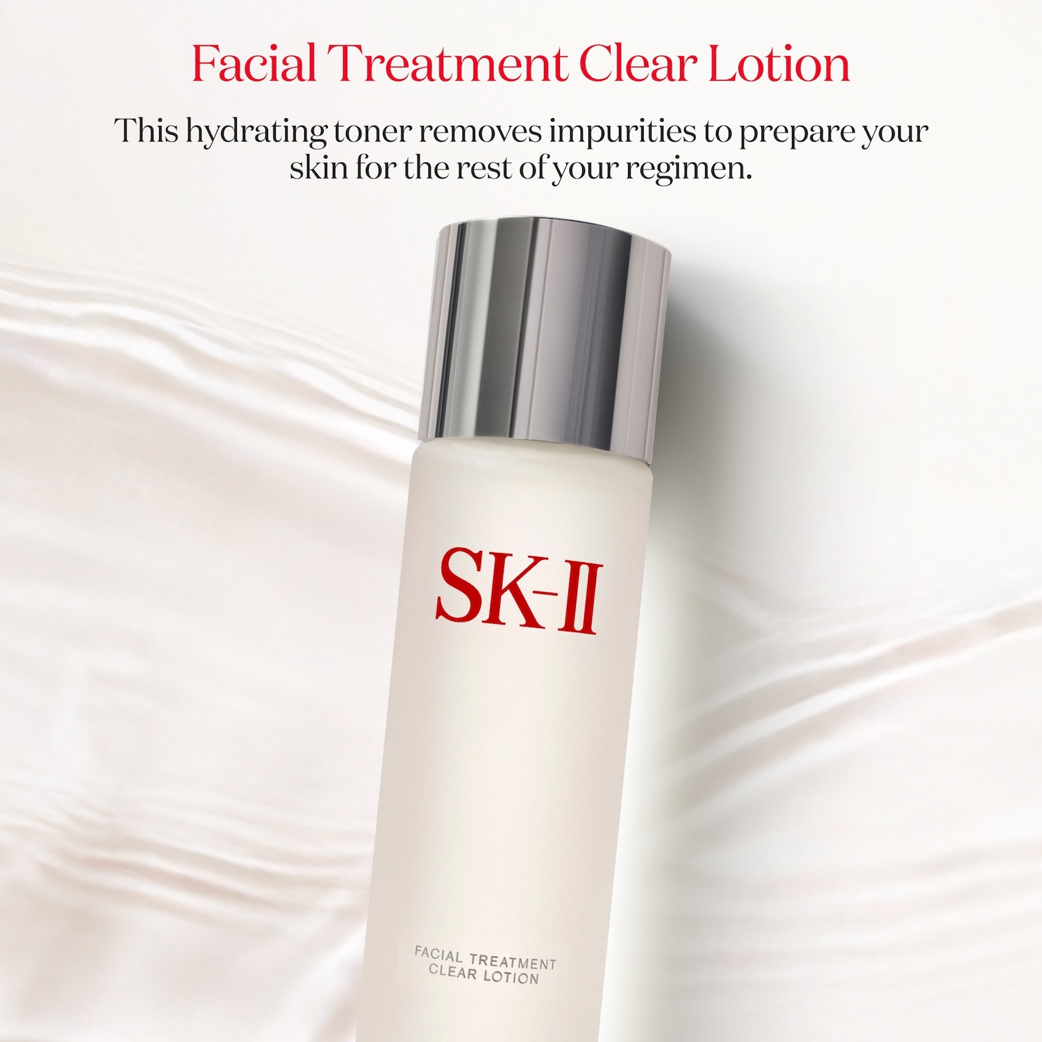 Lotion tonique de soin purifiante pour le visage