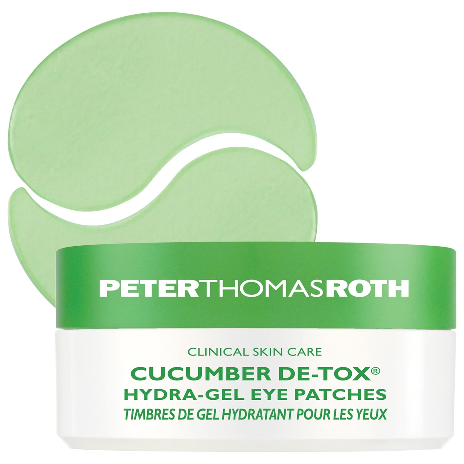 Гидрогелевые патчи для глаз Peter Thomas Roth Cucumber De-Tox от отечности и темных кругов — фото 1