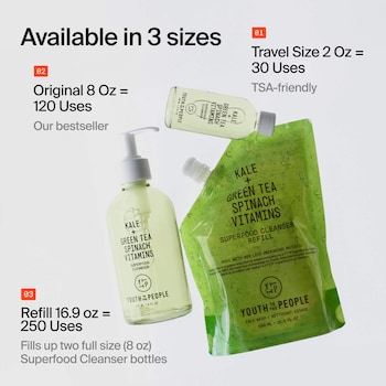 green people glutathione Youth To The Superfood Hydrating Gentle Antioxidant Refillable Cleanser GreenPeople Glutathione Capsules Collagen Antioxidant