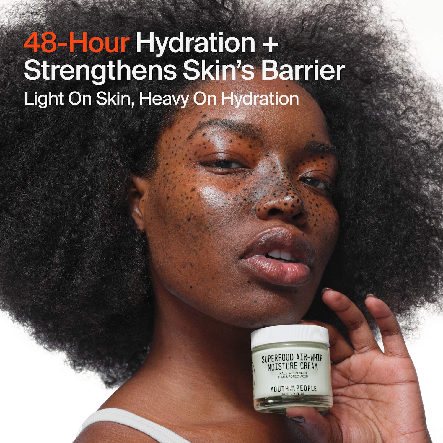 Superfood Air-Whip Lightweight Face Moisturizer with Hyaluronic Acid