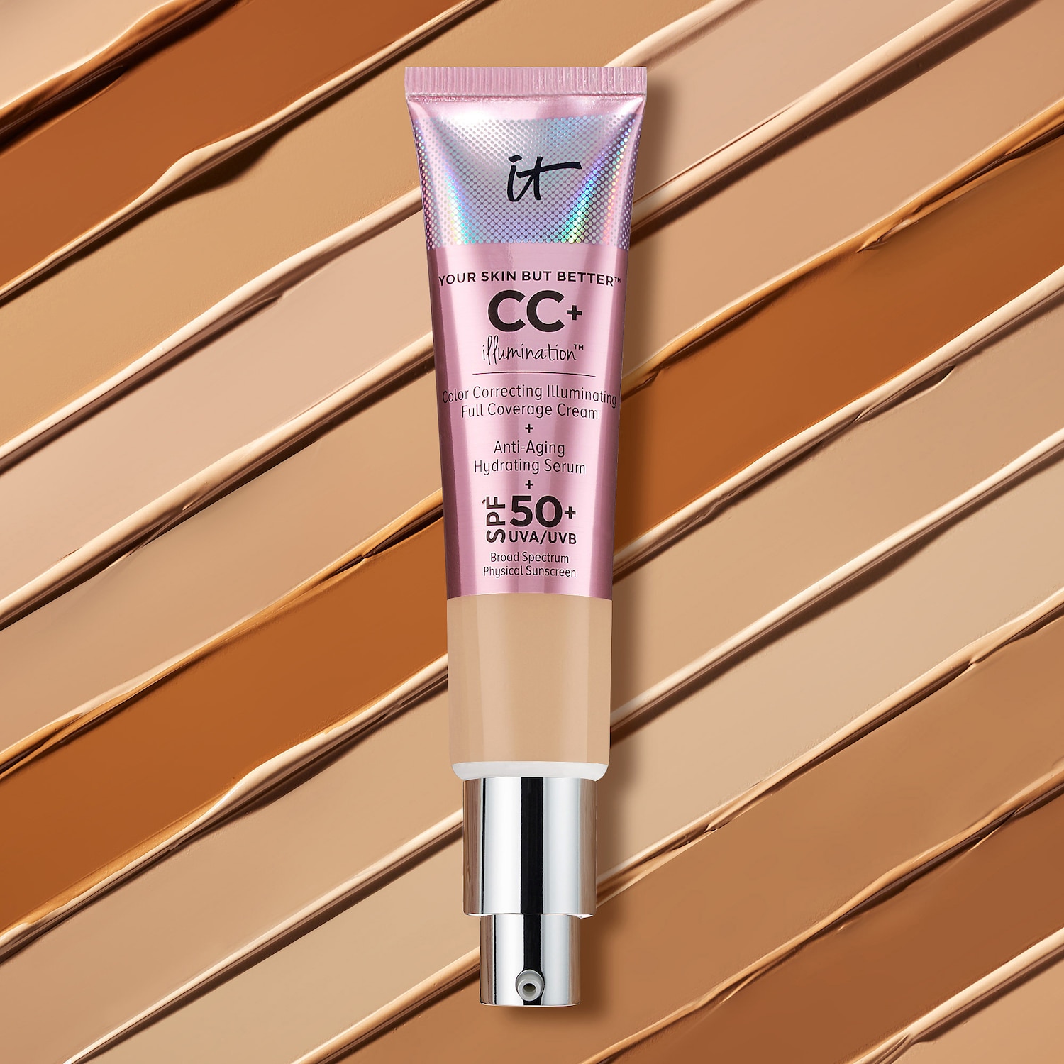 СС-крем для сияния IT Cosmetics CC+ Illumination SPF 50+ — фото 3