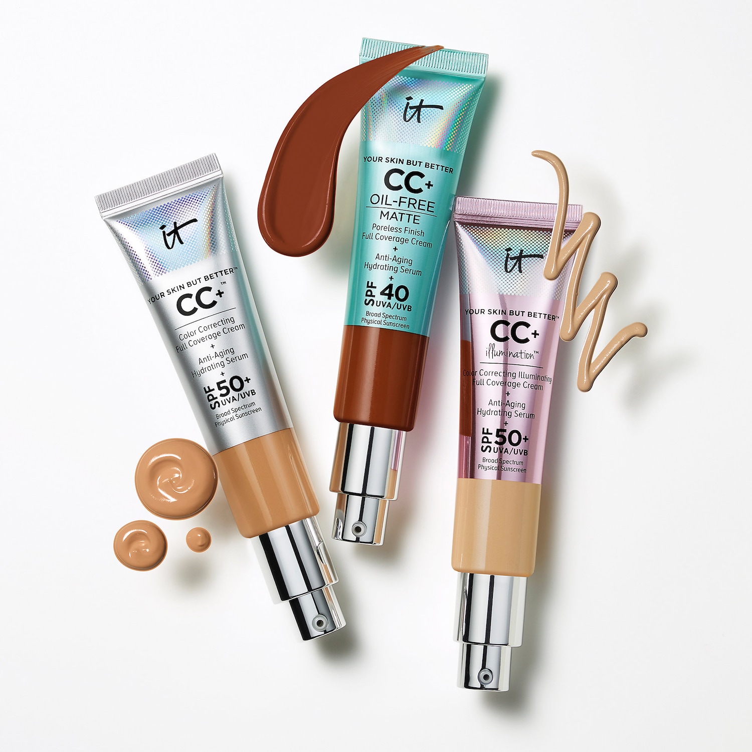 СС-крем для сияния IT Cosmetics CC+ Illumination SPF 50+ — фото 5