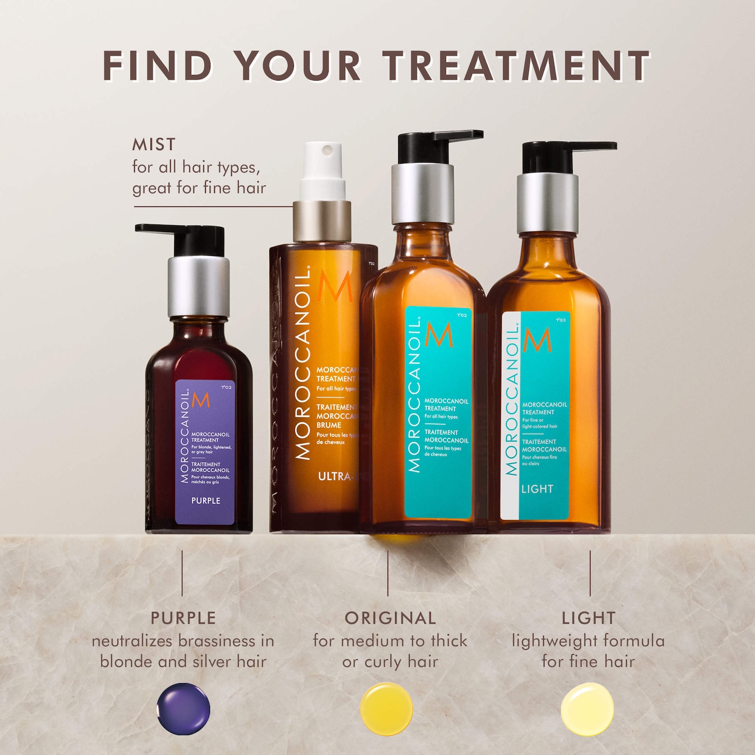 Moroccanoil Treatment Light Hair Oil for Fine