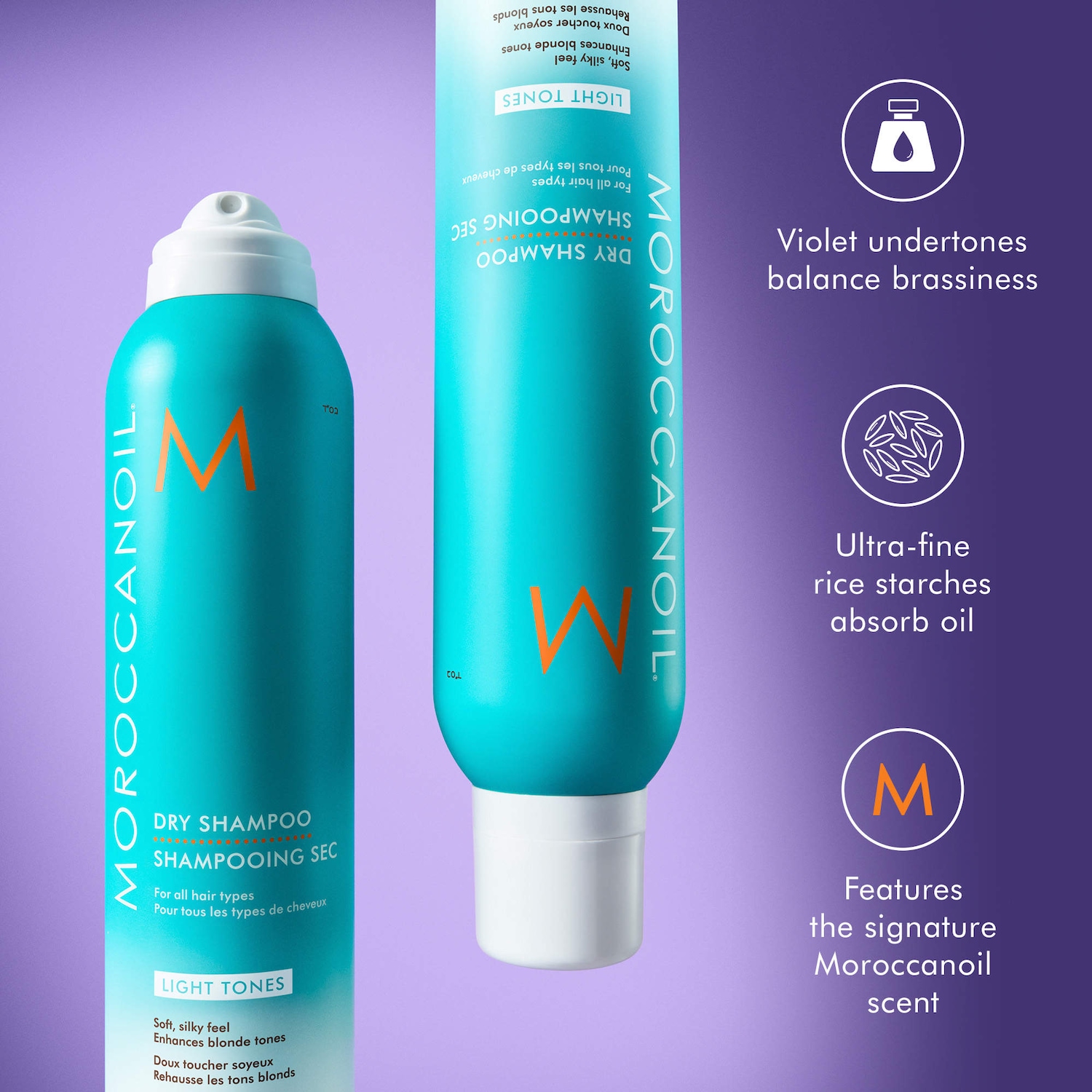 Shampoing sec Nuances claires