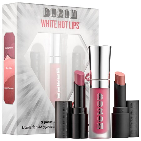 Buxom White Hot Lips 3-Piece Mini Lip Collection